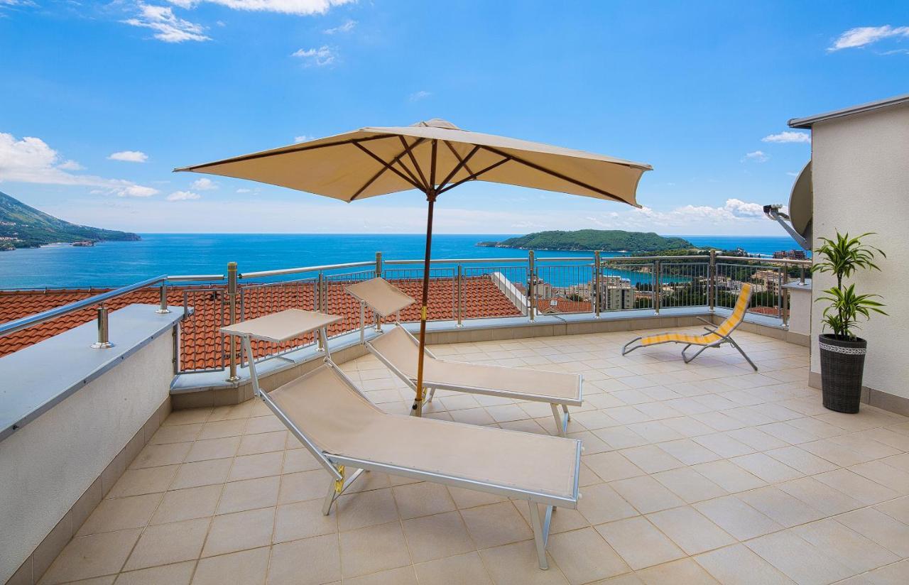 Montelux Apartments Budva Eksteriør billede